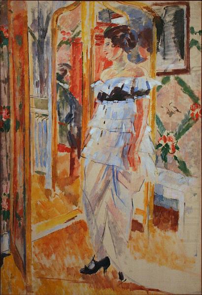 Rik Wouters Portrait of Mrs. Giroux china oil painting image